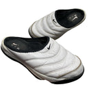 Nike Vintage Air Soc Moc Slipper White and Black Slip On Shoes (UK 4)