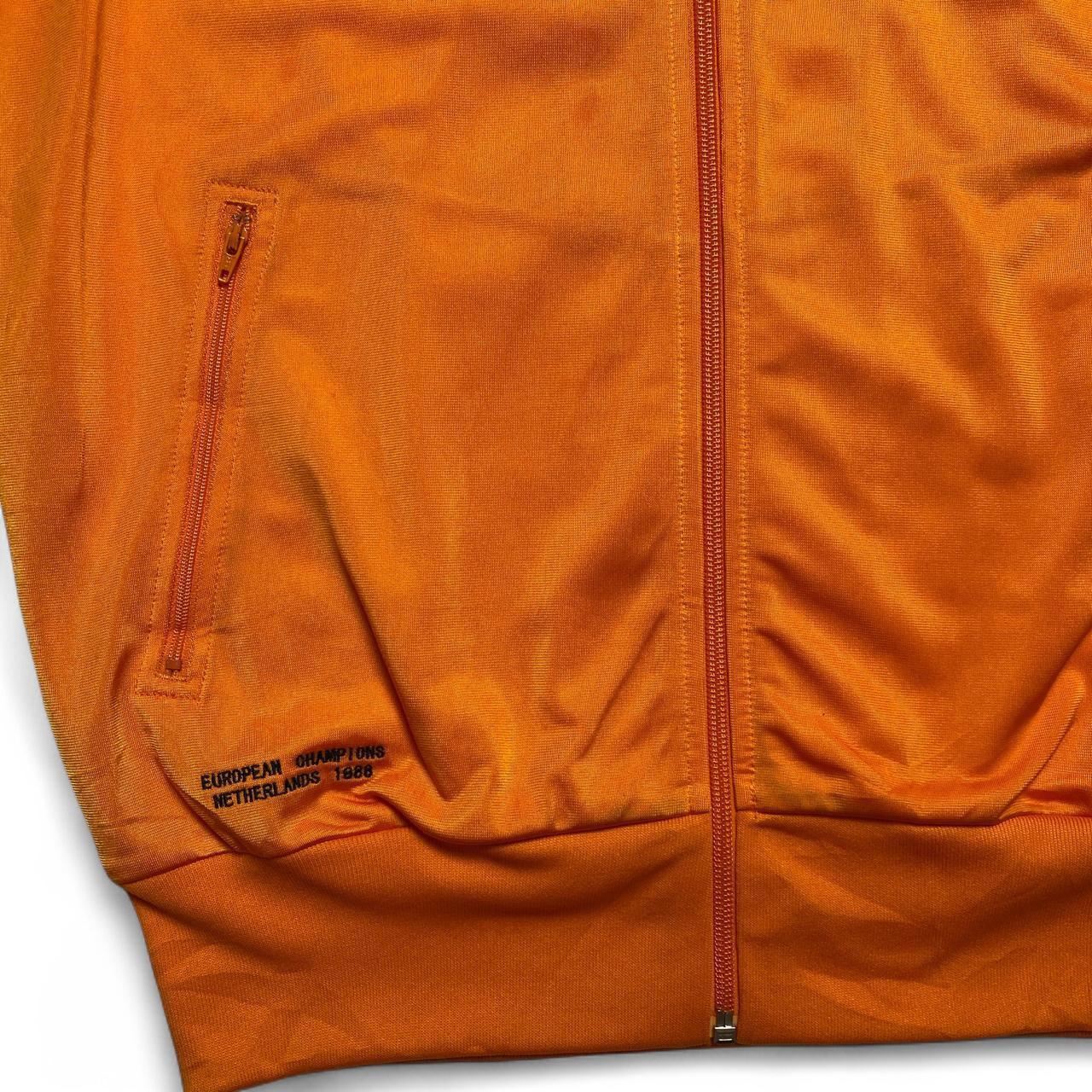 Adidas Originals Netherlands Vintage Orange Red White and Blue Tracksuit Jacket (M)