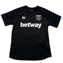 West Ham United Umbro Black and White Training Football Jersey (L)
