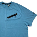 Nike Blue and Black Tech Fleece T Shirt (2XL)