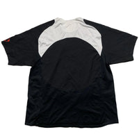 Nike Total 90 Black Red and White Football Jersey T Shirt (XL)