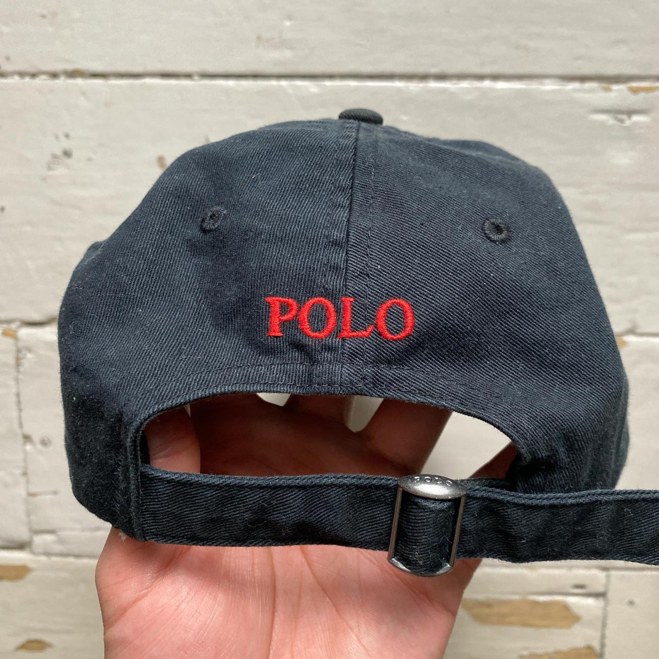 Polo Ralph Lauren Navy and Red Cap