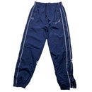 Nike Vintage y2k Swoosh Navy and White Shell Trackpant Bottoms (XS)