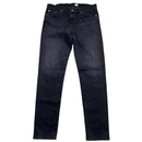 Edwin Dark Charcoal Black Regular Tapered Baggy Jeans (W 33)