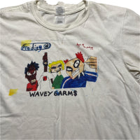 Wavey Garms The Prodigy Drawing White T Shirt (M)
