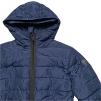 Belstaff Navy Long Womens Parka Puffer Coat (M)