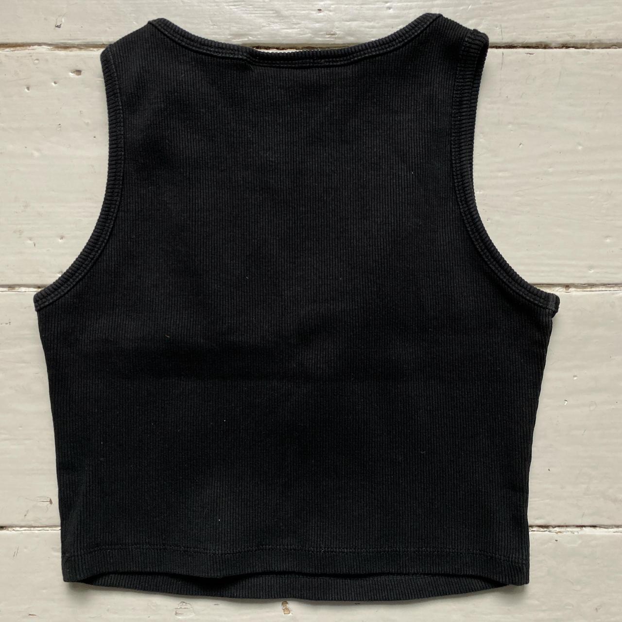 Unrealistic Ideals Named Collective Diamante Woman Crop Top Vest