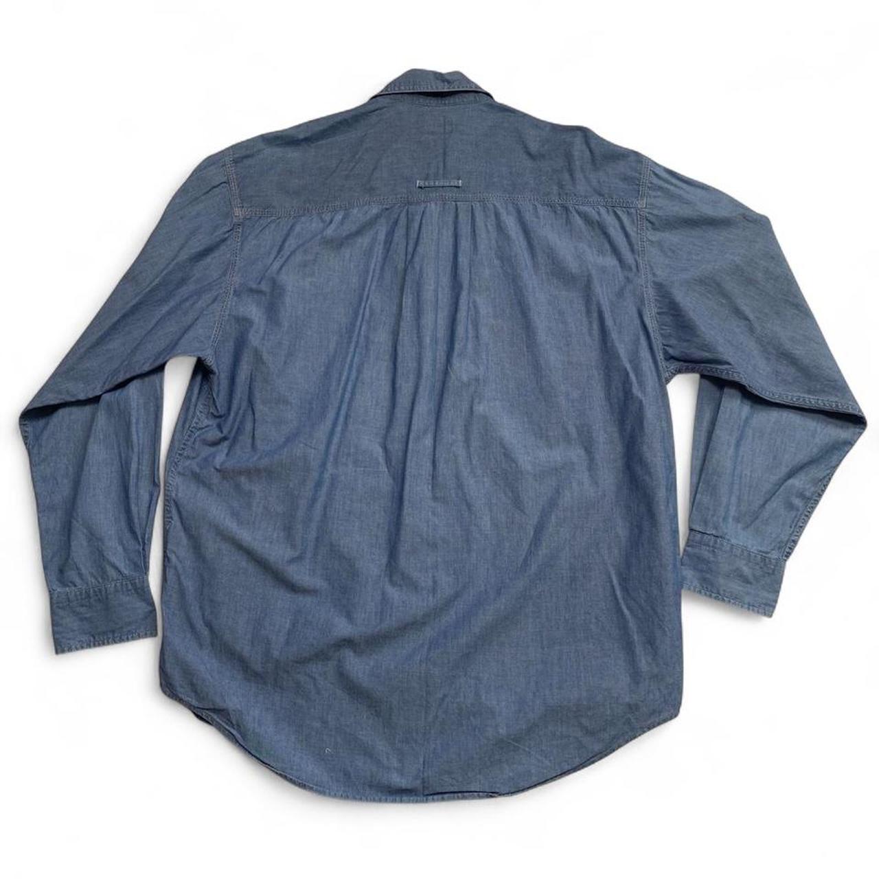 Calvin Klein Blue Long Sleeve Shirt (M)