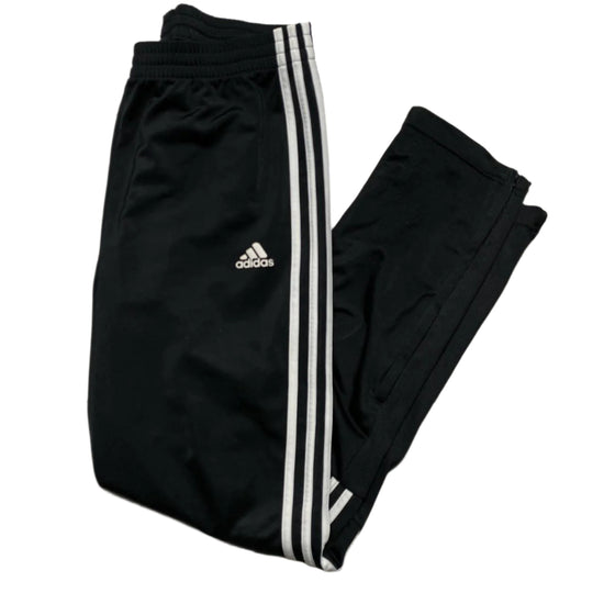 Adidas Black and White Trackpant Slim Bottoms (S)
