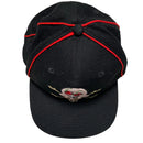 Ice Cream Billionaire Boys Club Fitted Black and Red Cap