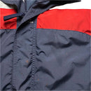 Helly Hansen Vintage Navy Red and White Windbreaker Jacket (L)