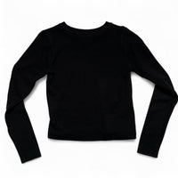 What the FCUK French Connection Spoof Black and White Long Sleeve (XS)