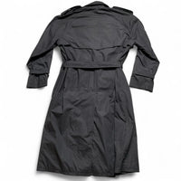 Yves Saint Laurent YSL Vintage Double Breasted Trench Coat Grey (L)