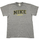 Nike Athletics Vintage Grey Black and Yellow T Shirt (L)