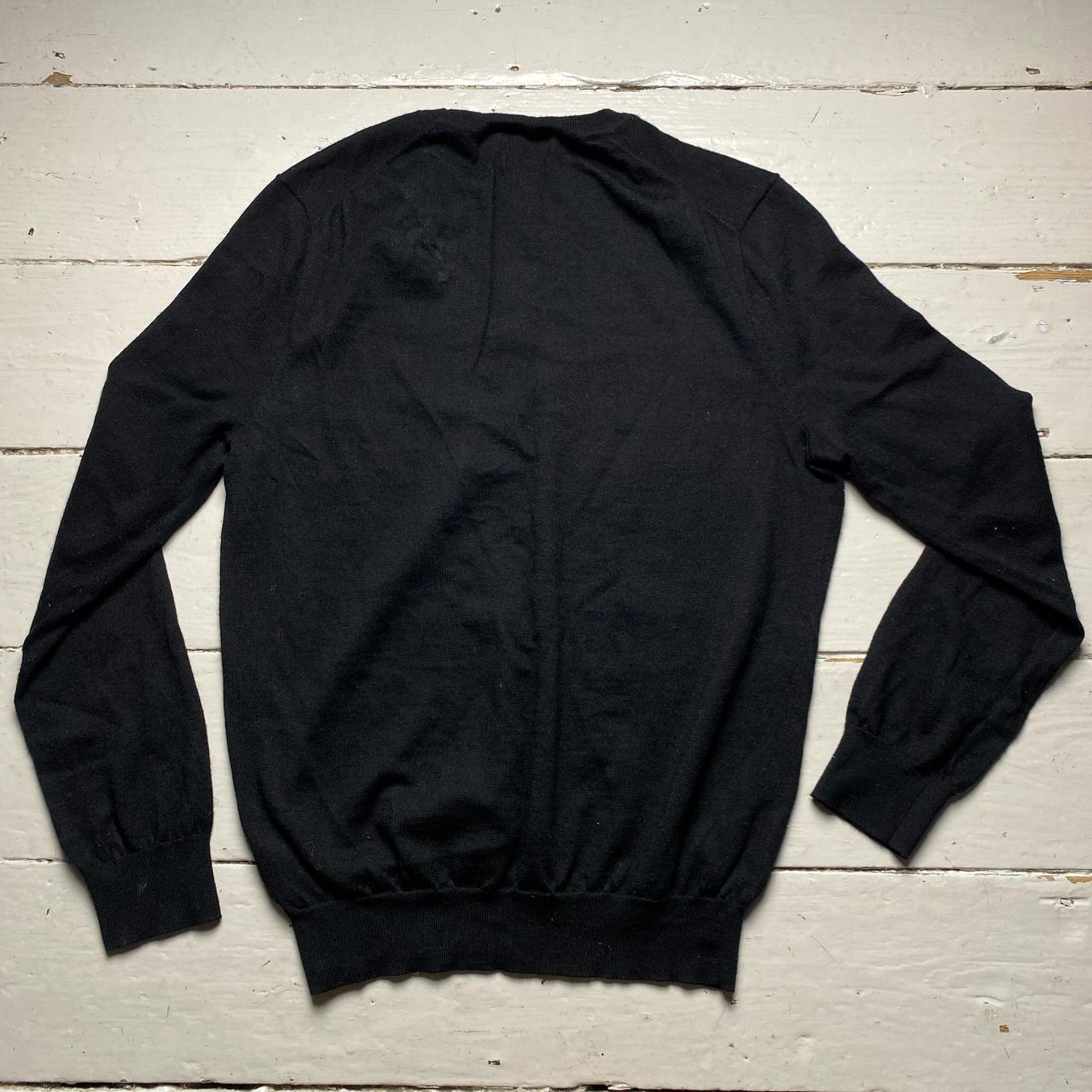 Ralph Lauren Polo Merino Wool Black Jumper