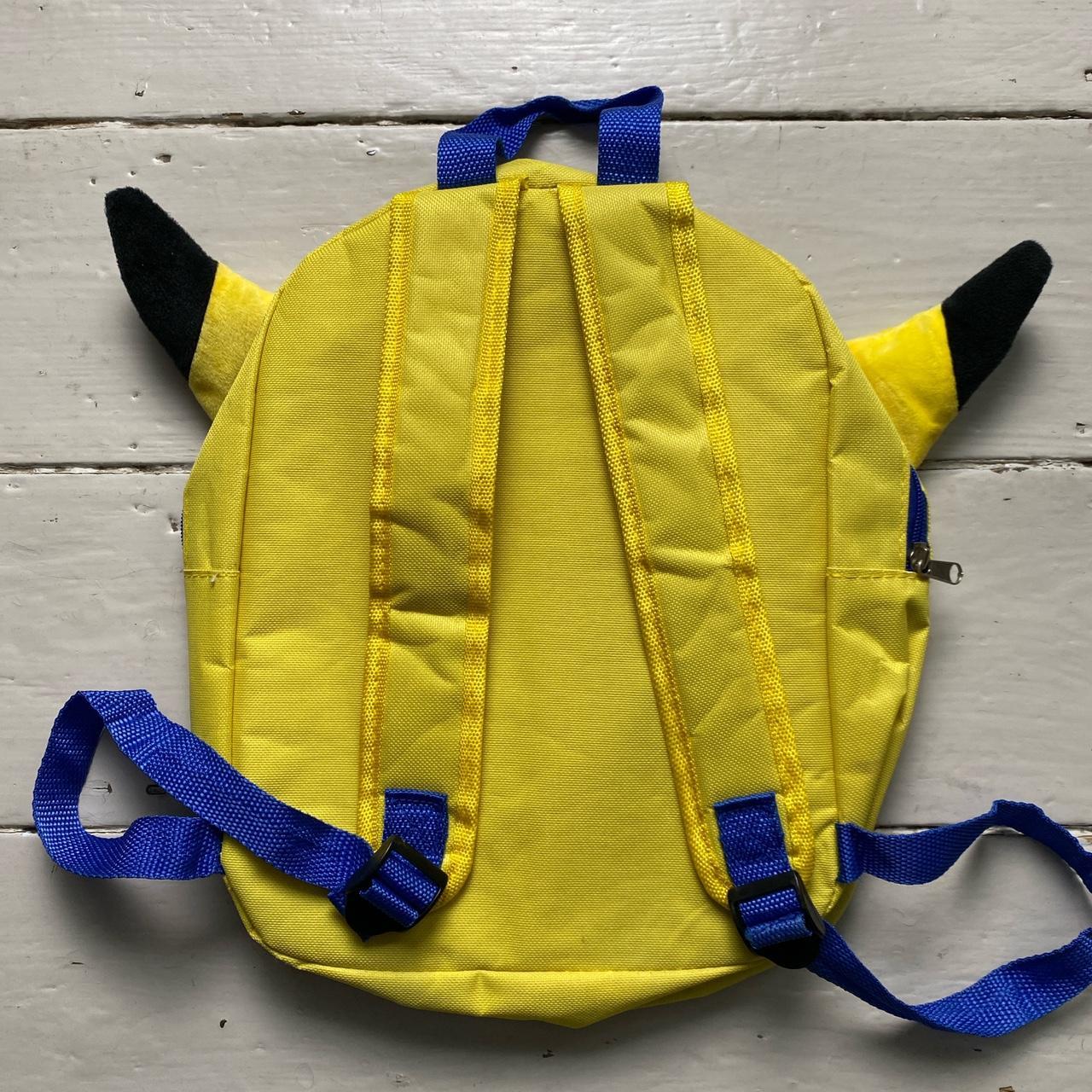 Pokemon Pikachu Yellow Backpack Bag