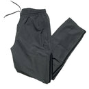 Adidas Grey and Black Shell Trackpant Baggy Bottoms (L)