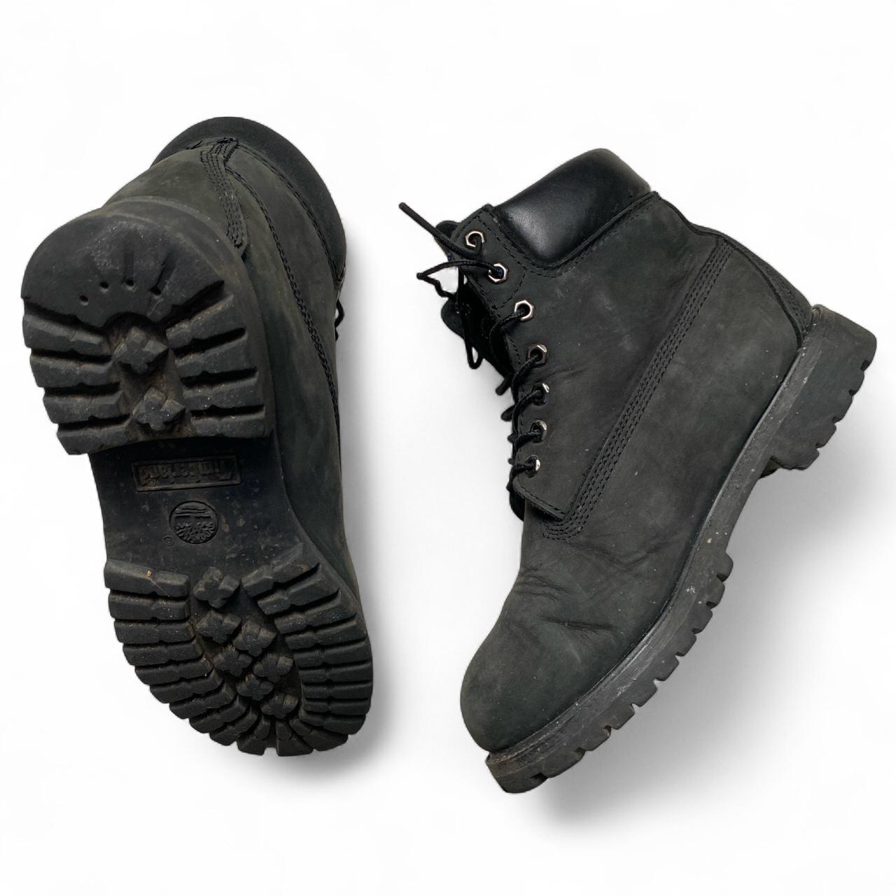 Timberland Black Nubuck High Boots (UK 9)