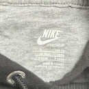 Nike Swoosh Black and White Hoodie (XL)