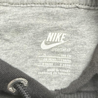 Nike Swoosh Black and White Hoodie (XL)