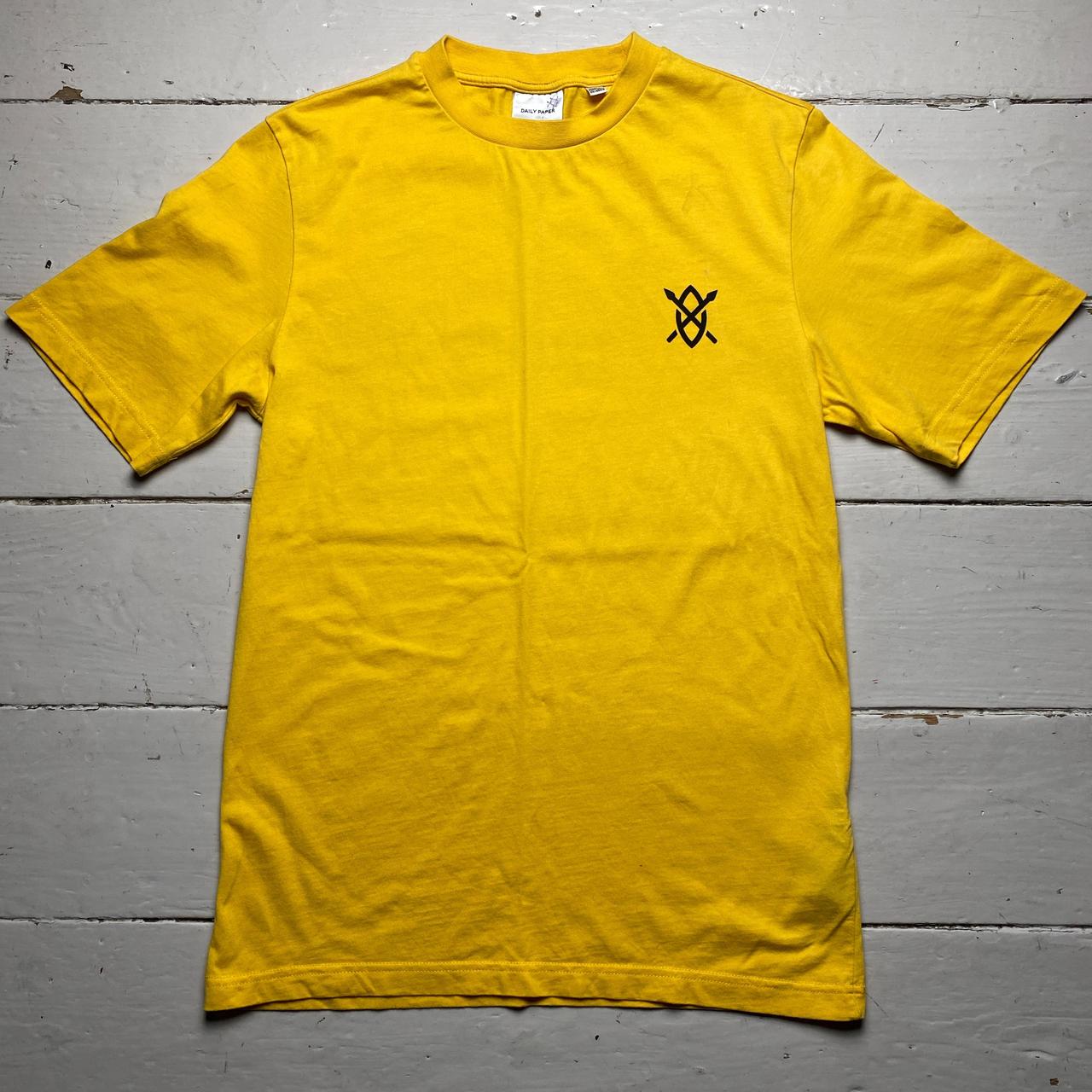 Daily Paper Ghana Pop Up Yellow T Shirt