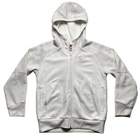 Nike Air Max LTD Vintage Womens White and Pink Hoodie (S)