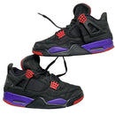 Jordan 4 Raptors Black Red and Purple (UK 8)