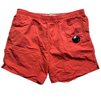 CP Company Salmon Pink Orange Swim Shorts (S)