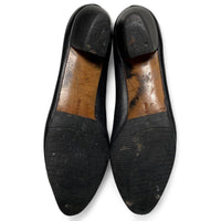 Ferragamo Black Leather Womens Heel Court Shoes (UK 8)