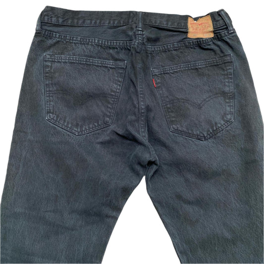 Levis 501 Black Baggy Jeans (36W)