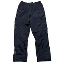 Nike Air Athletic Department Black and White Shell Trackpant Cargo Bottoms (W 30)