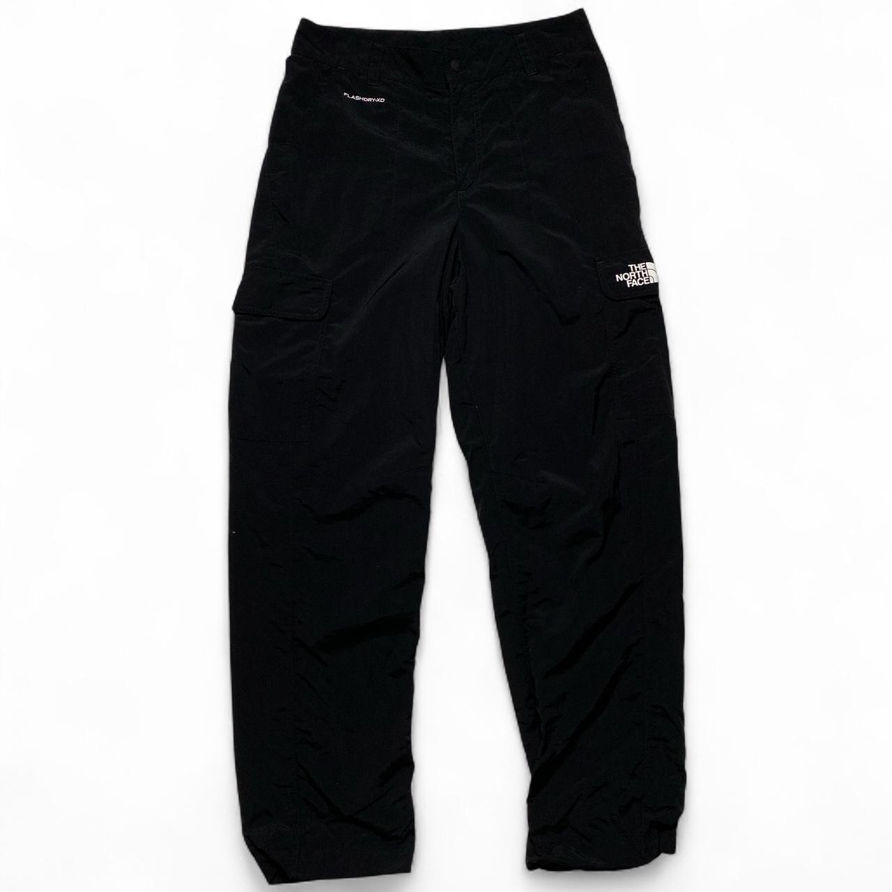 The North Face Black and White Womens Nylon Cargo Trousers (28W)