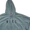 Nike Spellout Blue and And Navy Womens Vintage Zip Hoodie (XL)