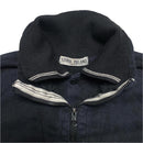 Stone Island Junior Navy Quarter Zip Jumper (AGE 12)