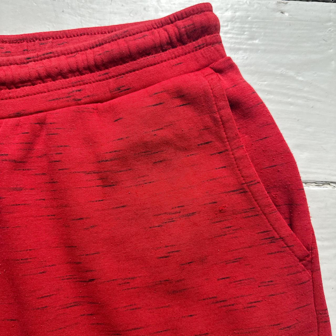 Nike Tech Fleece Red Shorts