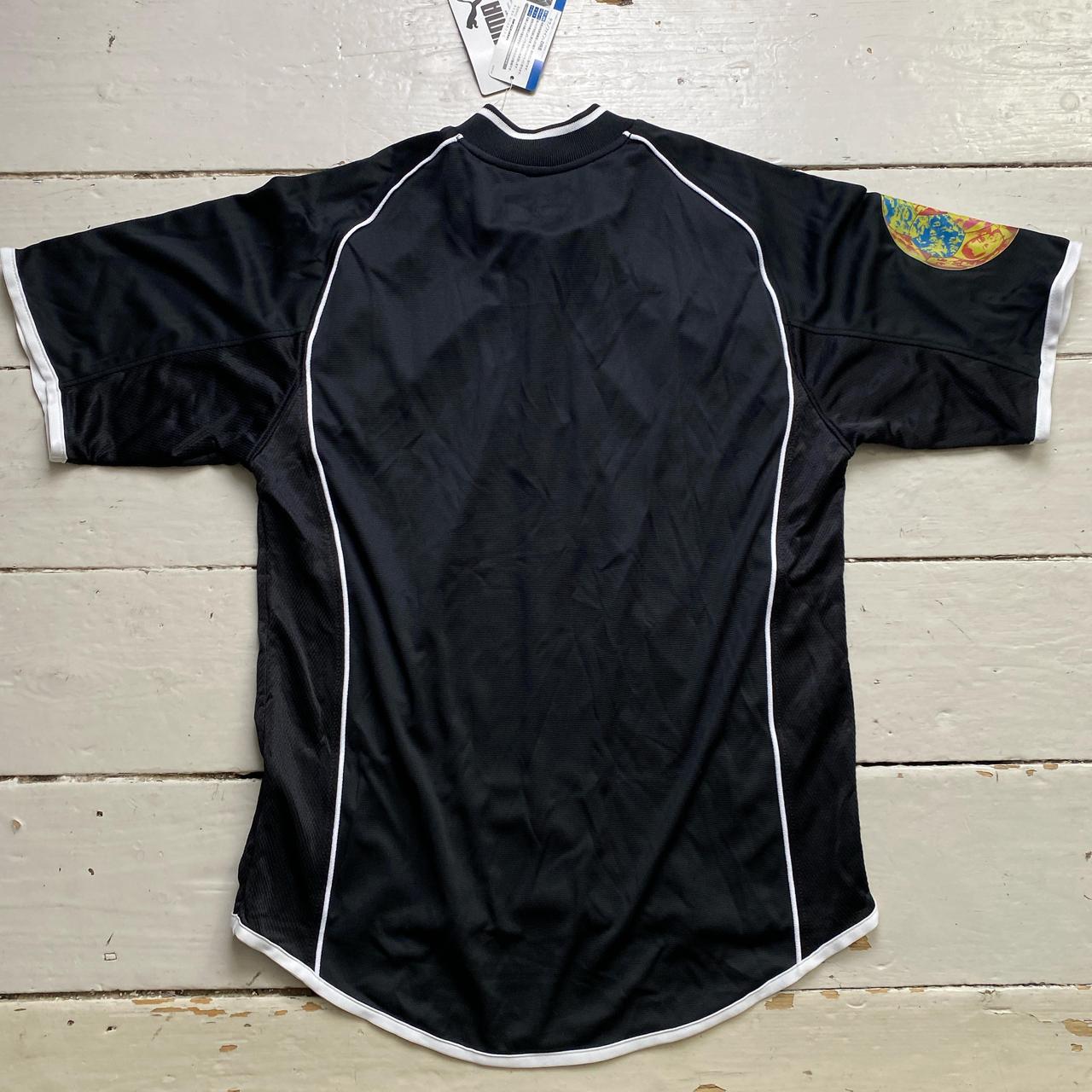 Puma Paintura Black and White Football Jersey