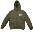 True Religion Khaki Puffer Jacket (S)