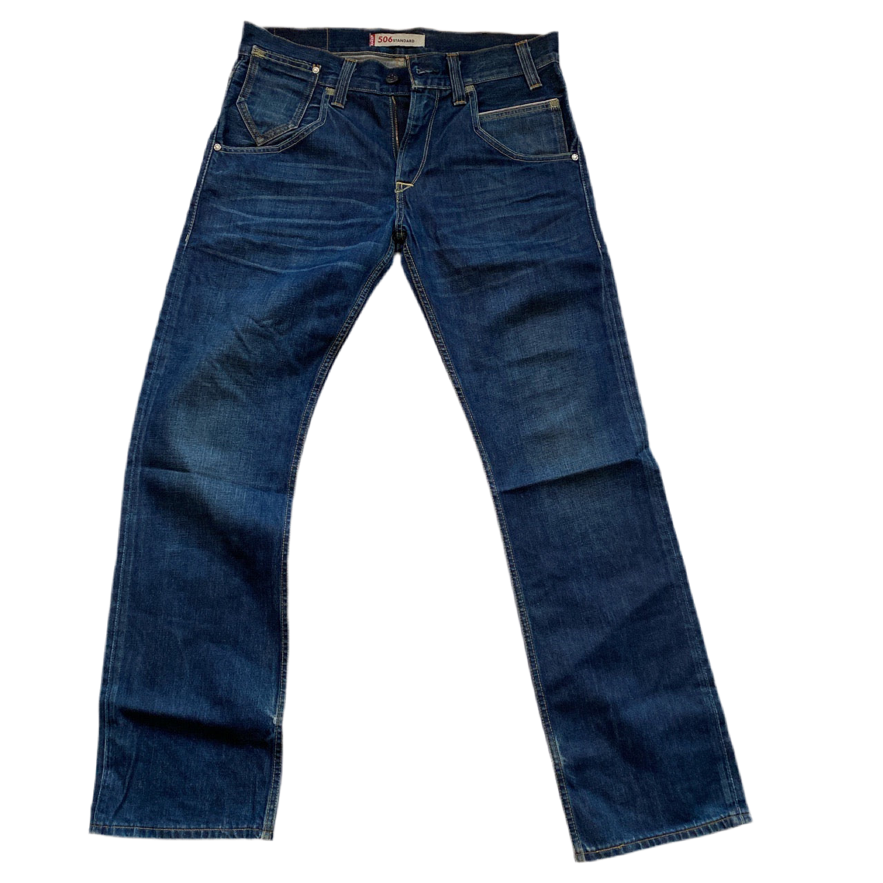 Levis 506 Dark Navy Jeans (33W)