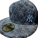 New York Yankees Navy and Light Blue Embroidery New Era Fitted Cap