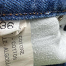 Valentino Navy Blue Baggy Jeans (36W)