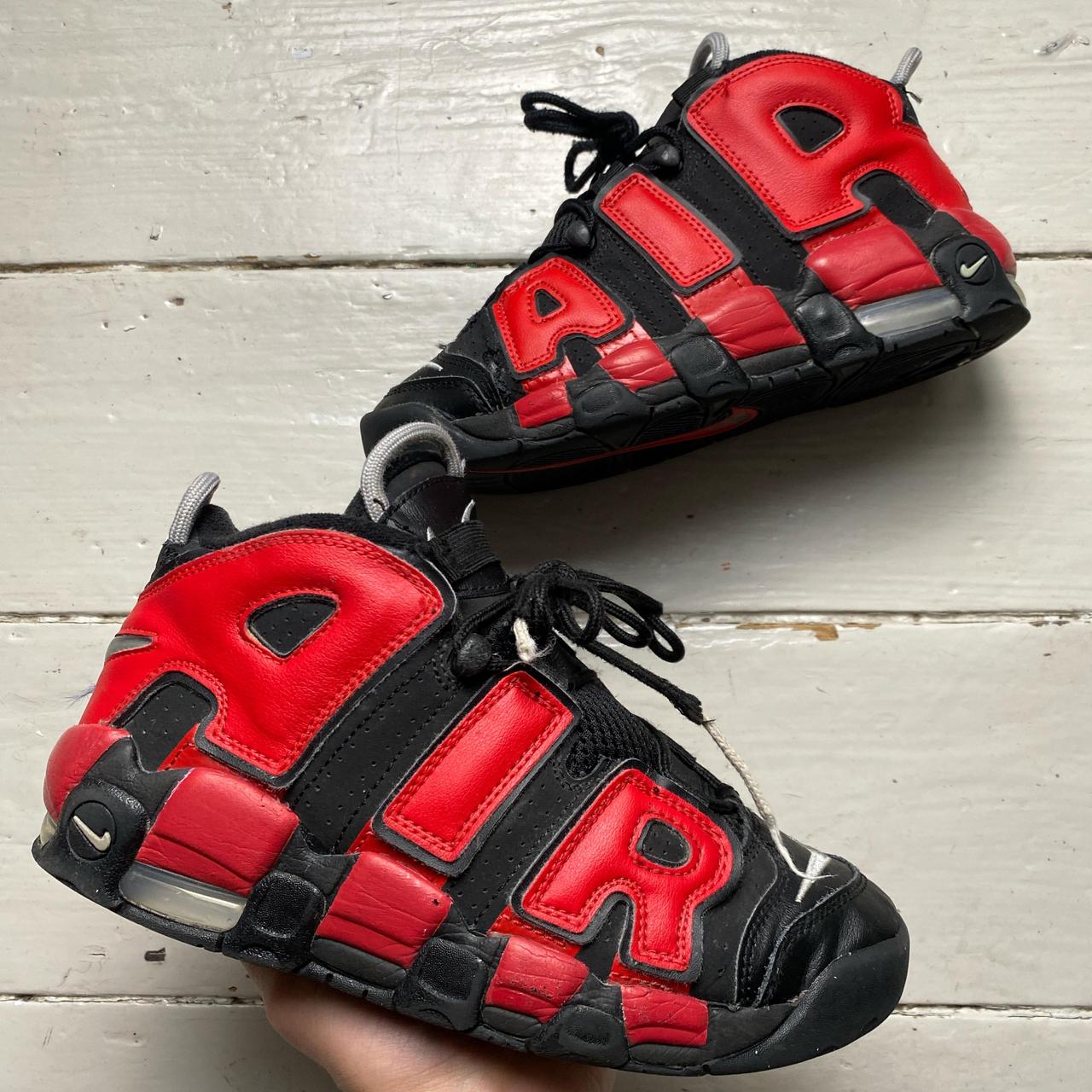 Nike Air Uptempo Black Navy and Red