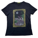 Versace Jeans Tiger Picture Black T Shirt (XL)