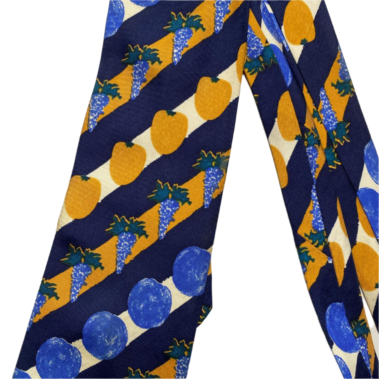 Yves Saint Laurent YSL Vintage 90’s Fruit and Veg Tie