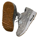Nike Air Max 90 Grey and White Gum Sole (UK 6)