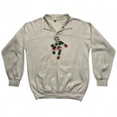 Italy Ciao Football Vintage World Cup Cream White Jumper (2XL)