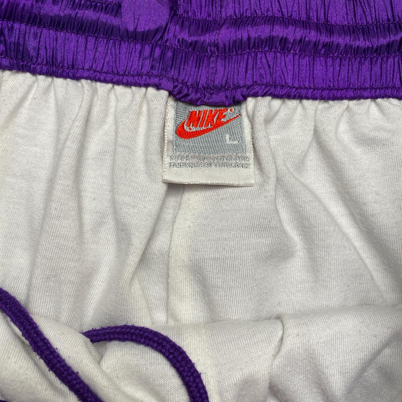 Nike Purple 90’s Vintage Shell Trackpant Bottoms