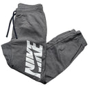 Nike Club Swoosh Spellout Grey and White Joggers (M)