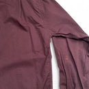 Dunhill Burgundy Long Sleeve Shirt (M)