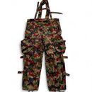 Swiss Camo M70 Camouflage Red Brown and Green Overall Cargo Dungaree Trousers (XL)