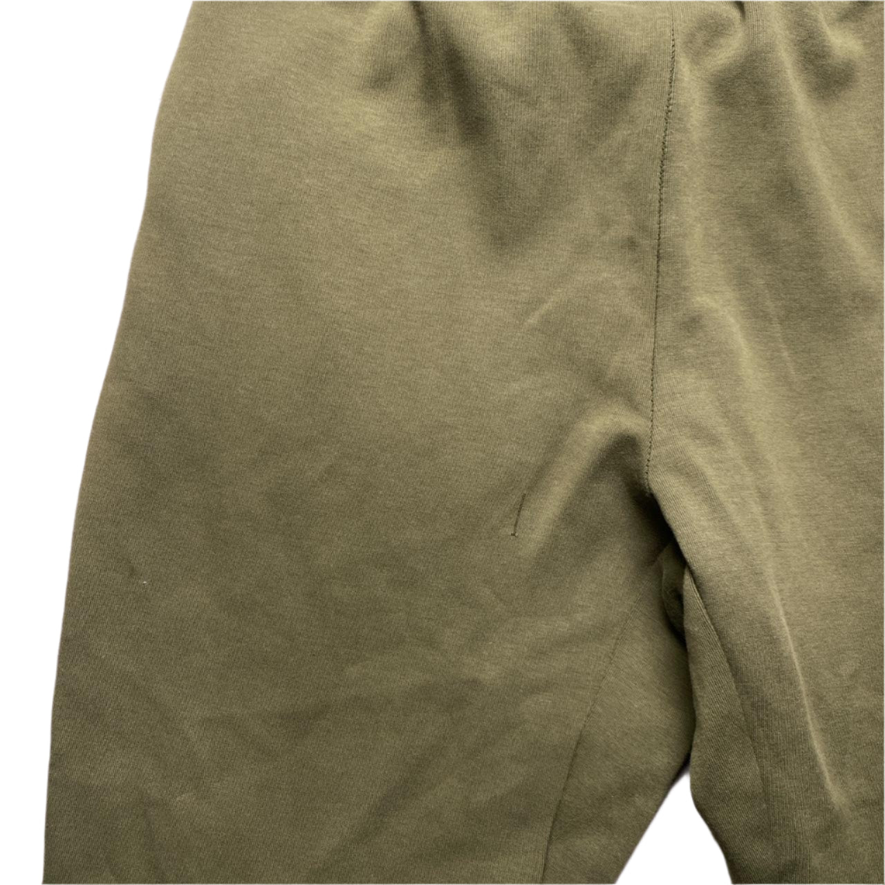 Nike Tech Fleece Olive Green and Black Joggers (L)